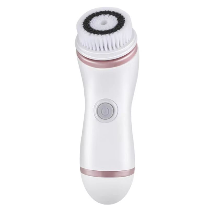 Electric Face Cleanser Brush - BAAM-แปรงทำความสะอาดผิวหน้าซิลิโคน อุปกรณ์ทำความสะอาดผิวหน้าแบบไฟฟ้า ขัดผิวอย่างอ่อนโยน