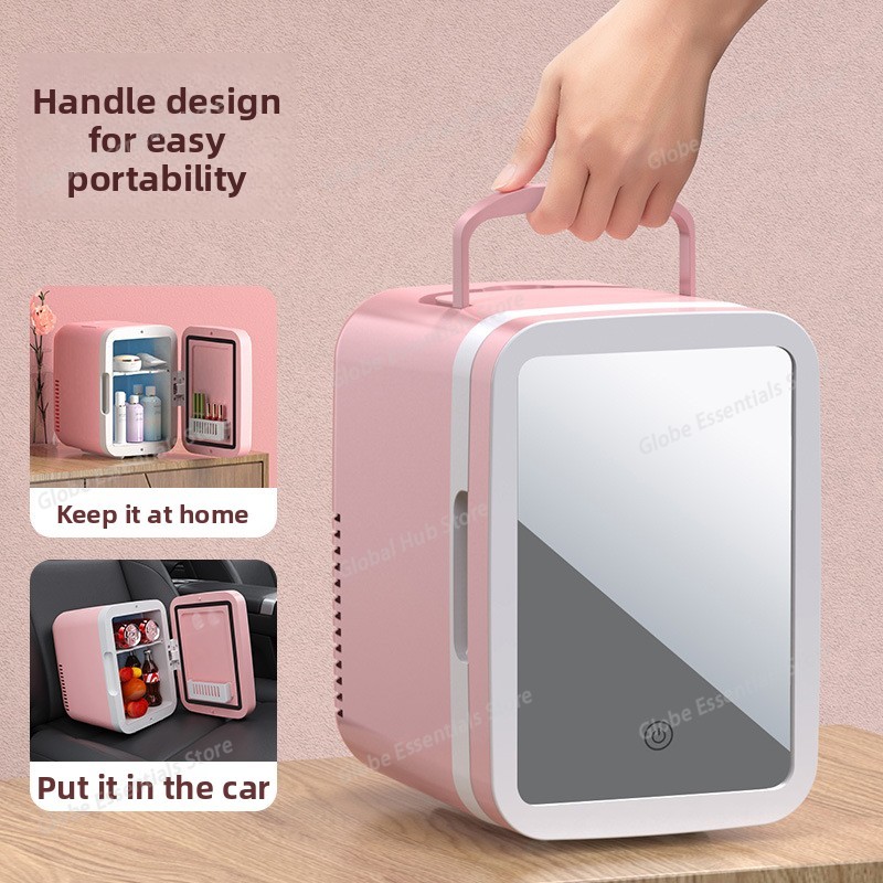 Beauty Makeup Fridge - ตู้เย็นความงามหลากสีสัน ตู้เย็นบำรุงผิว ตู้เย็นแบบเทอร์โมอิเล็กทริก ตู้เย็นทำความเย็นและอุ่นสำหรับผลิตภัณฑ์บำรุงผิว เครื่องสำอาง