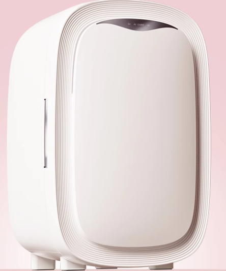 Beauty Makeup Fridge - ตู้เย็นความงามขนาดเล็กแบบพกพาขนาด 12 ลิตร - ตู้เย็นบำรุงผิวเครื่องสำอางสำหรับผลิตภัณฑ์ดูแลผิว, ตู้เย็นแต่งหน้าขนาดกะทัดรัดพร้อมไฟ