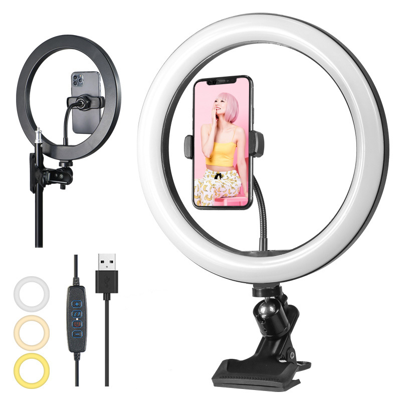 Led Ring Light - หรี่แสงได้ LED Ring Light Profissional 26