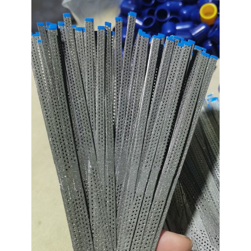 Teeth Whitening Strips - ทันตกรรมแถบขัดขัดสองด้าน Deglazing ทรายแถบ Interdental จัดฟัน Slice