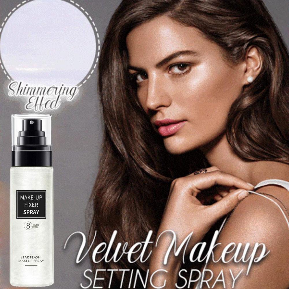 Beauty Makeup Fixer - สเปรย์เซ็ตเครื่องสำอางแบบมืออาชีพ แห้งเร็ว ติดทนนาน ป้องกันการหลุดลอก สำหรับรองพื้นและเครื่องสำอางอื่นๆ