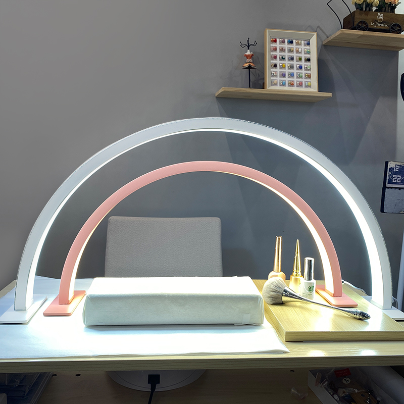 ไฟ LED สำหรับทำเล็บแบบครึ่งวงก - Led Ring Light บทวิจารณ์และราคา