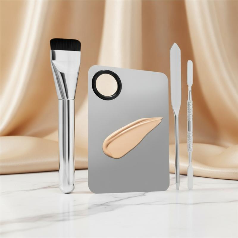ใหม่ 4 ชิ้น ถาดผสมเครื่องสำอาง - Beauty Makeup Eyeshadow Palette บทวิจารณ์และราคา
