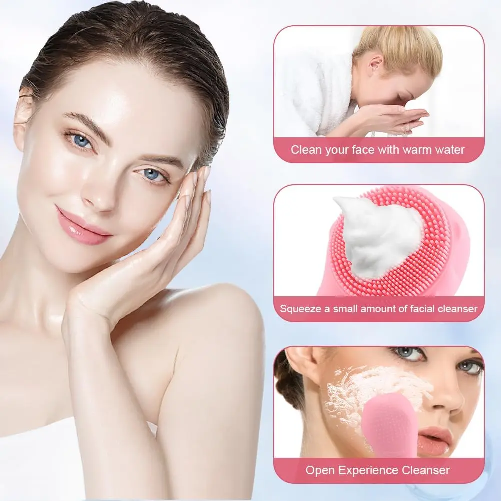 แปรงล้างหน้าไฟฟ้าพร้อมฐาน, 1 ก - Electric Face Cleanser Brush บทวิจารณ์และราคา
