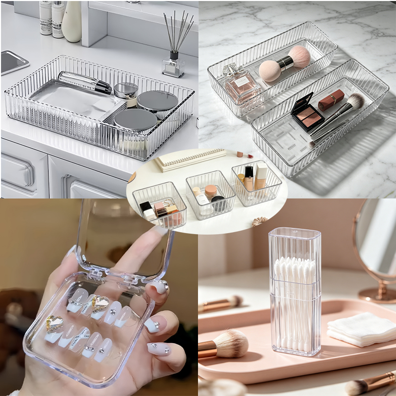 ชุดชั้นวางของใสลายแนวตั้ง 17 ช - Beauty Makeup Tool Collection บทวิจารณ์และราคา