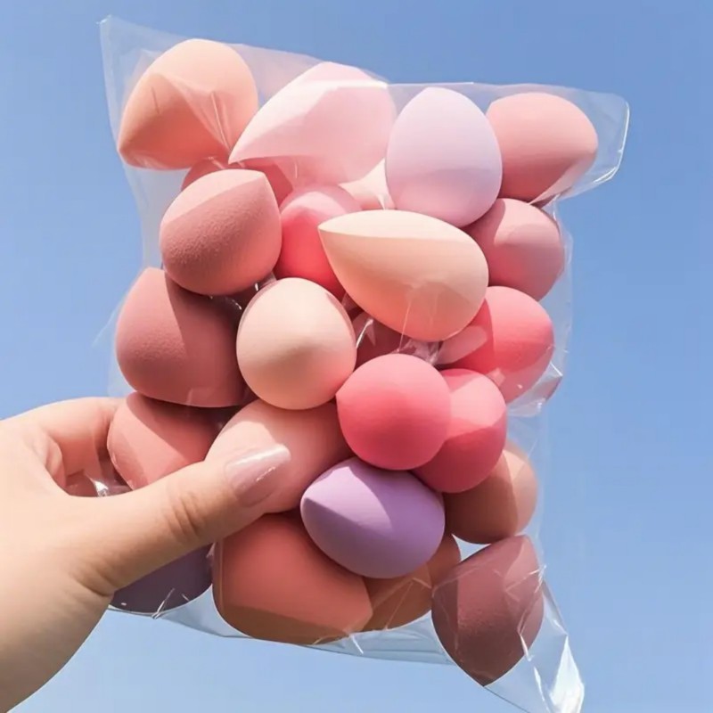 คอลเลกชันฟองน้ำแต่งหน้า - ฟองน - Beauty Makeup Tool Collection บทวิจารณ์และราคา