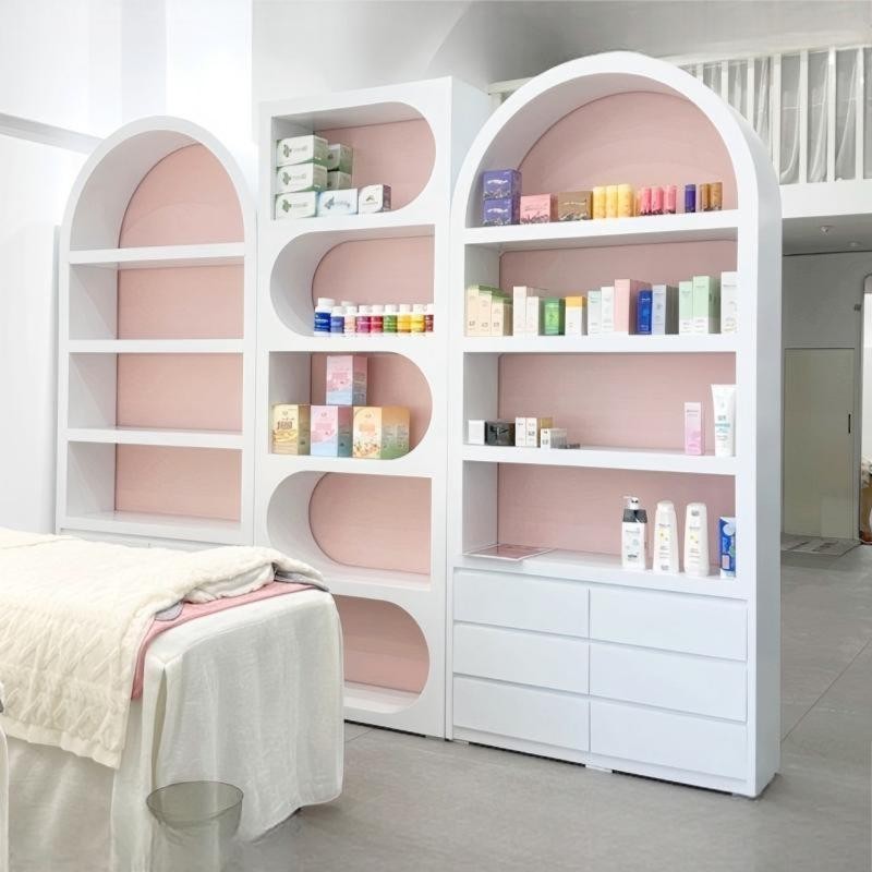 ตู้โชว์เครื่องสำอางแบบกำหนดเอง - Beauty Makeup Store บทวิจารณ์และราคา
