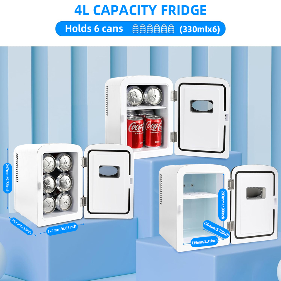 ตู้เย็นขนาดเล็ก 4 ลิตร สำหรับผ - Beauty Makeup Fridge บทวิจารณ์และราคา