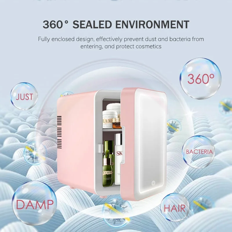 ตู้เย็นขนาดเล็ก 4 ลิตรพร้อมกระ - Beauty Makeup Fridge บทวิจารณ์และราคา