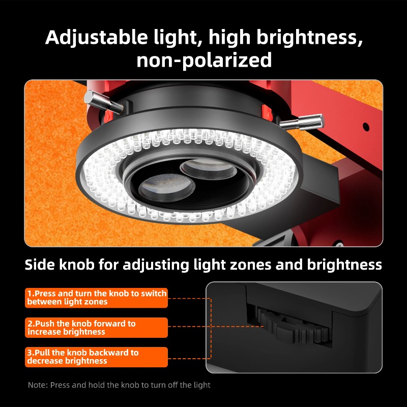 ไฟวงแหวนสำหรับกล้องจุลทรรศน์ Y - Led Ring Light บทวิจารณ์และราคา