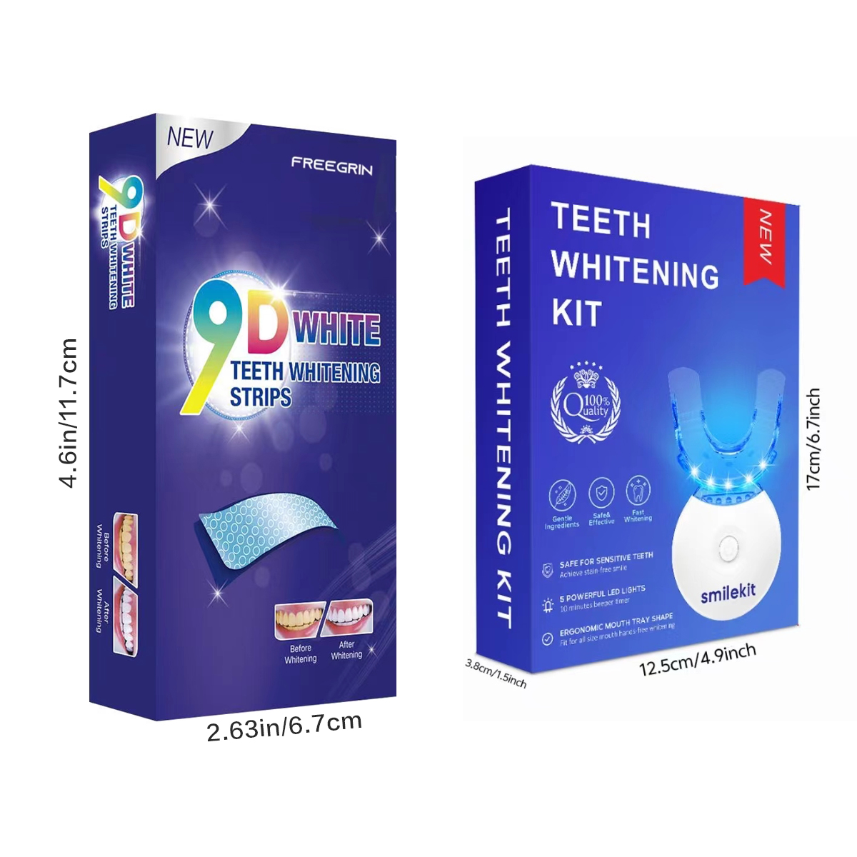ชุดฟอกสีฟัน - เครื่องฟอกสีฟันไ - Teeth Whitening Strips บทวิจารณ์และราคา