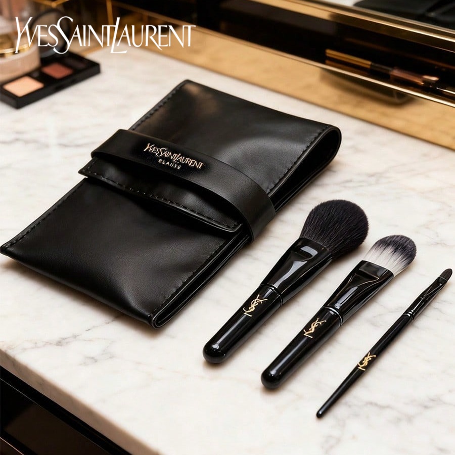 ชุดแปรงแต่งหน้า YSL รุ่น 3 ชิ้ - Ysl Beauty Makeup บทวิจารณ์และราคา