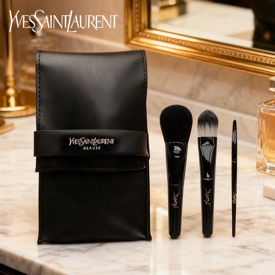 ชุดแปรงแต่งหน้า YSL รุ่น 3 ชิ้ - Ysl Beauty Makeup บทวิจารณ์และราคา