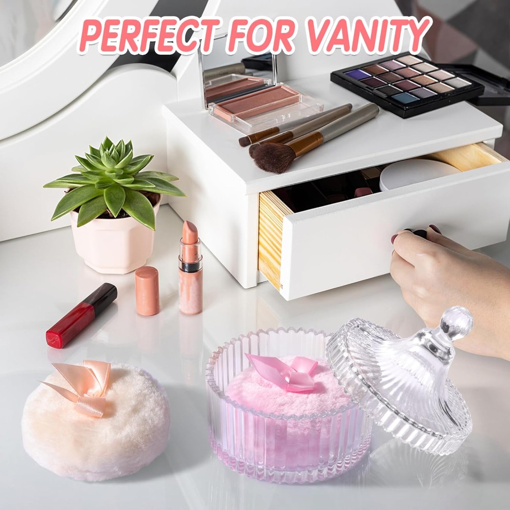 พัฟแป้งฝุ่นพร้อมกล่องเก็บของแก - Beauty Makeup Tool Collection บทวิจารณ์และราคา