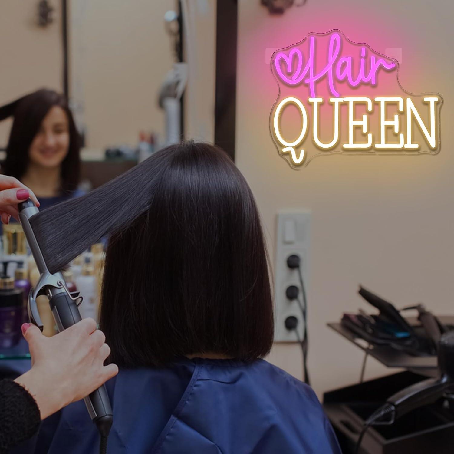 ป้ายไฟนีออน Hair Queen ปรับควา - Beauty Makeup Store บทวิจารณ์และราคา