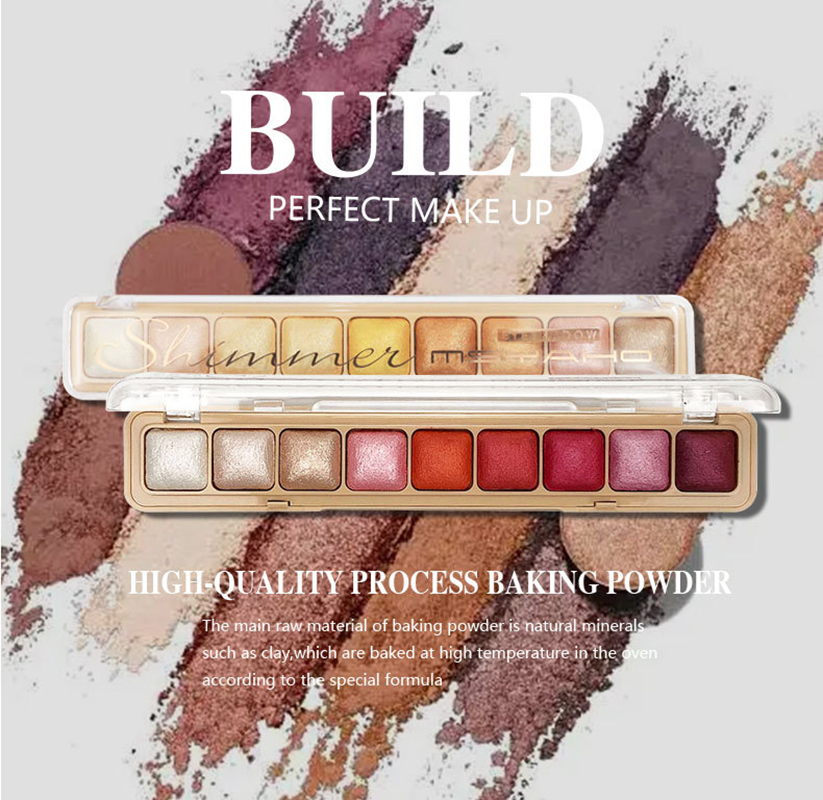 อายแชโดว์1Pc แบบด้านระยิบระยับ - Beauty Makeup Eyeshadow Palette บทวิจารณ์และราคา