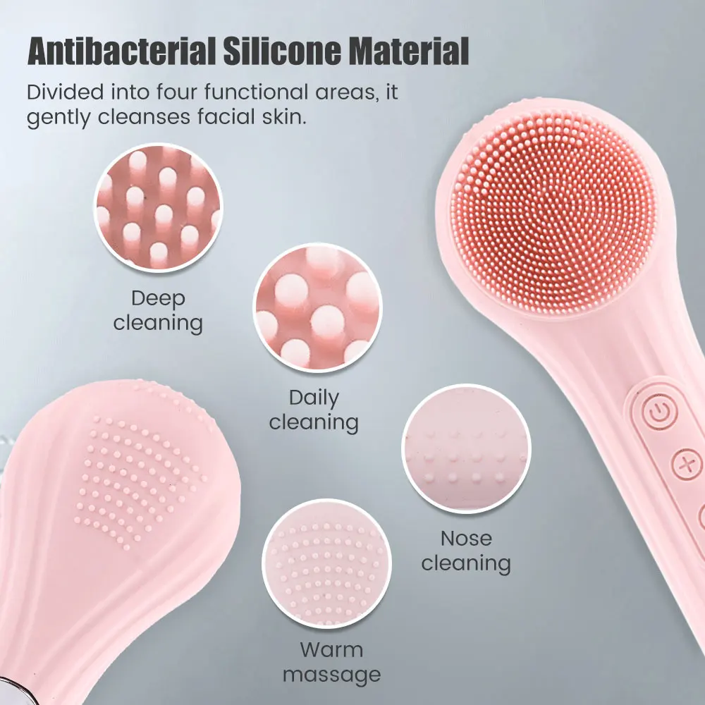 เครื่องทำความสะอาดผิวหน้าโซนิค - Electric Face Cleanser Brush บทวิจารณ์และราคา