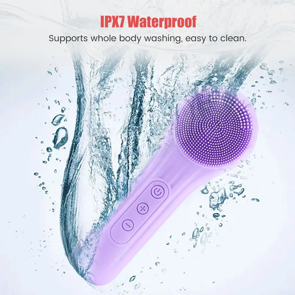 เครื่องทำความสะอาดผิวหน้าโซนิค - Electric Face Cleanser Brush บทวิจารณ์และราคา