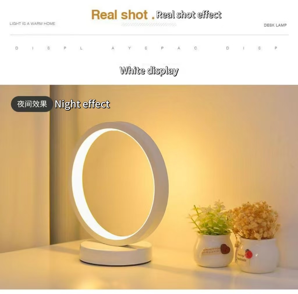 โคมไฟทรงวงแหวนแบบเรียบง่าย รุ่ - Led Ring Light บทวิจารณ์และราคา