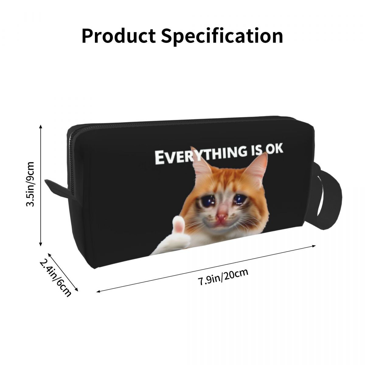 Everything's Ok Crying Cat Mem - Beauty Makeup Ok บทวิจารณ์และราคา