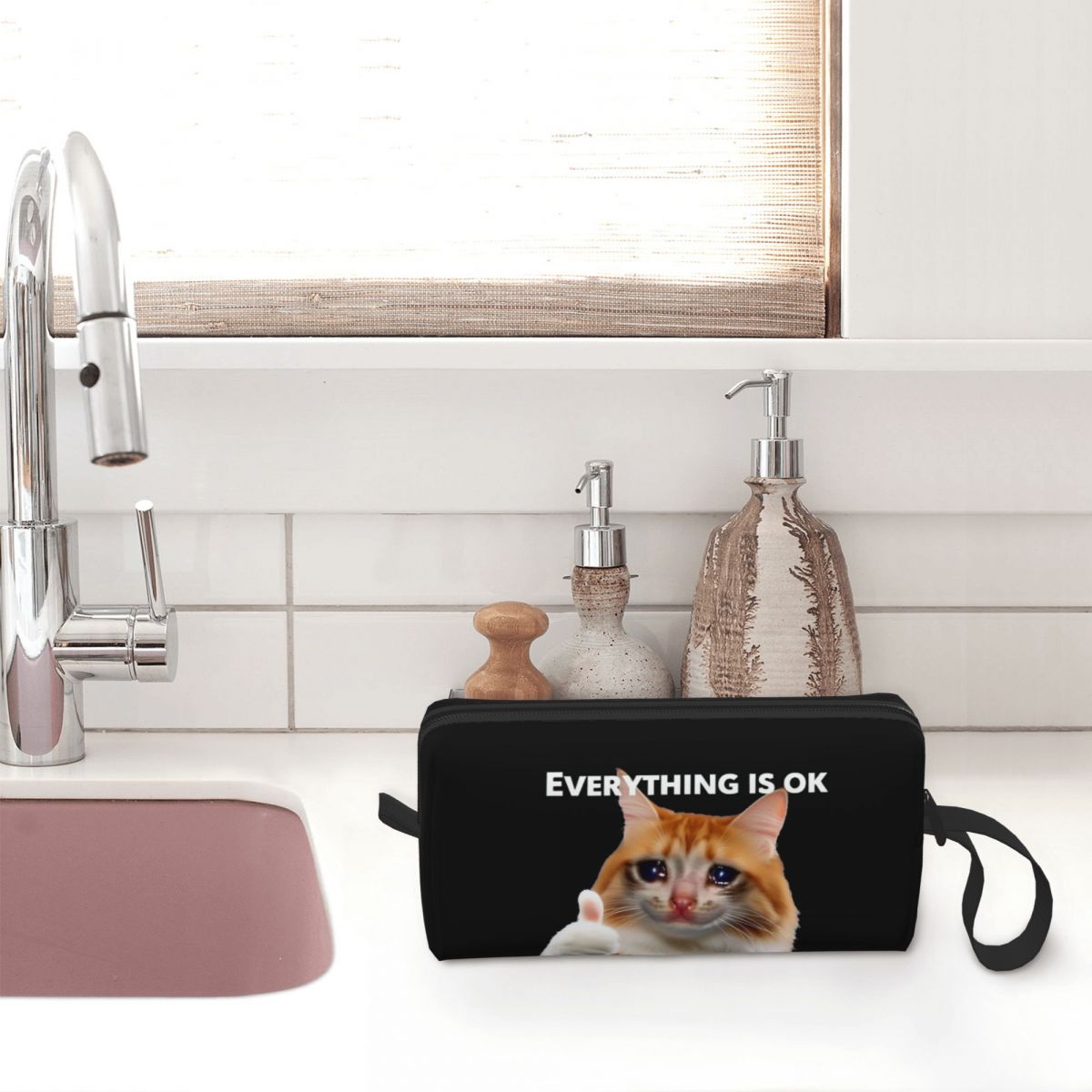 Everything's Ok Crying Cat Mem - Beauty Makeup Ok บทวิจารณ์และราคา