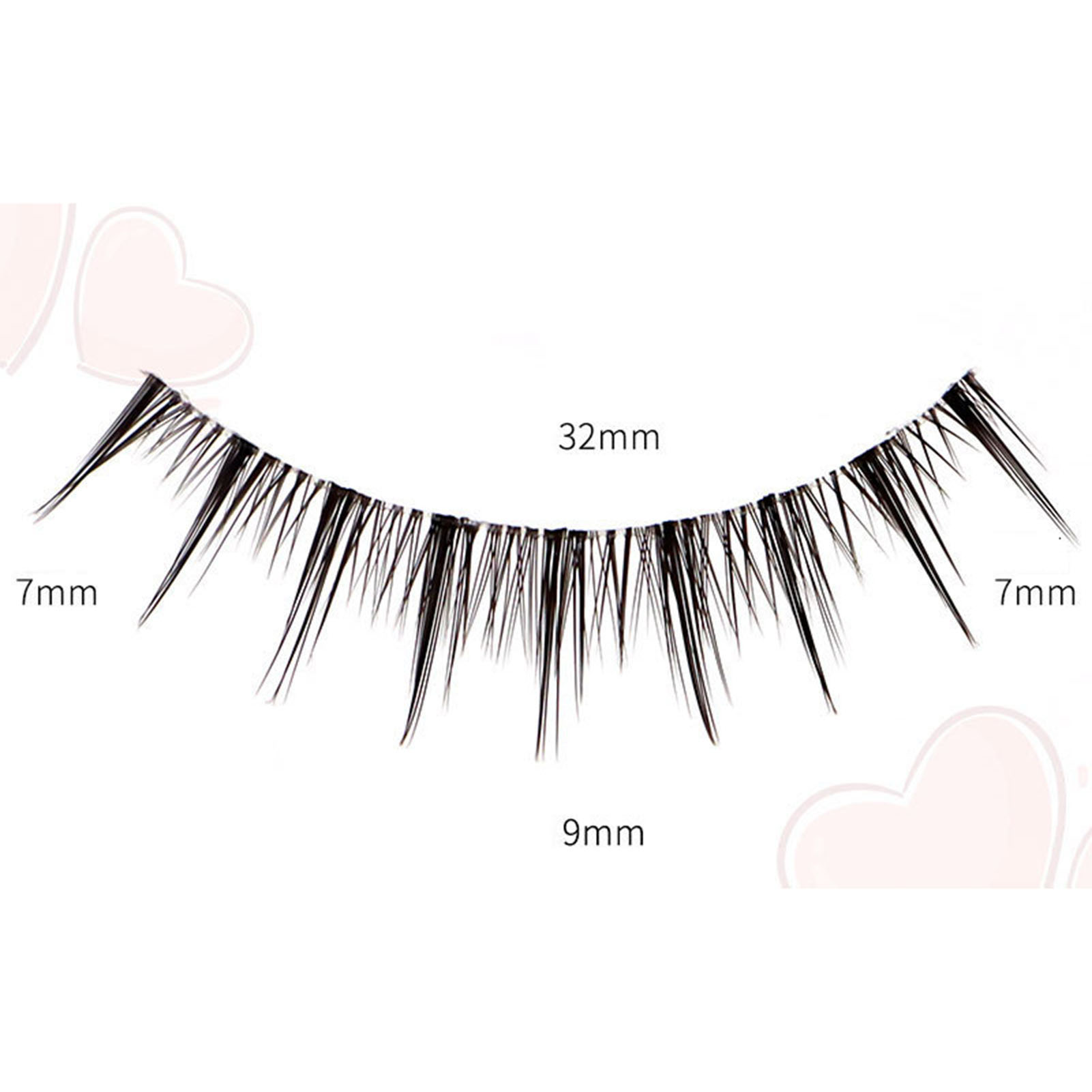 ขนตาปลอมขนตาปลอมขนาด6-12มม. แบ - Beauty Makeup Look บทวิจารณ์และราคา