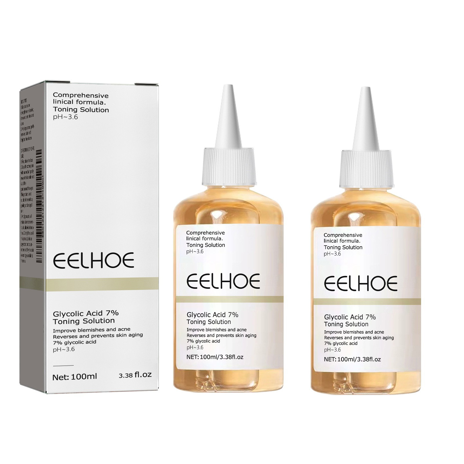 Glycolic Acid 7% Toning Soluti - The Ordinary Serum Hyaluronic Acid บทวิจารณ์และราคา
