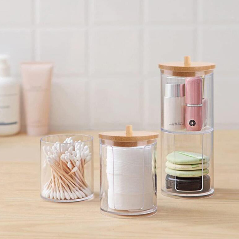 กล่องเก็บของอะคริลิคห้องน้ํา J - Beauty Makeup Tool Collection บทวิจารณ์และราคา