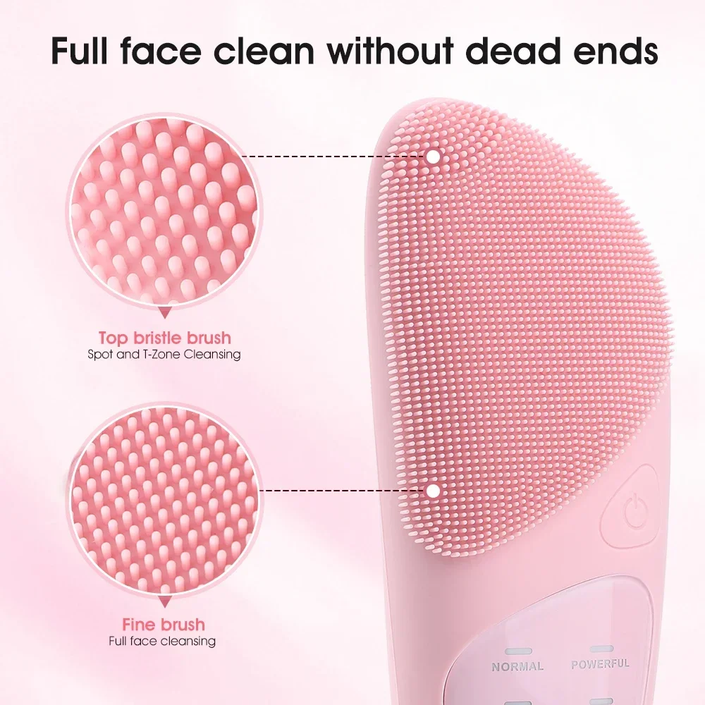 แปรงทําความสะอาดใบหน้าไฟฟ้าแปร - Electric Face Cleanser Brush บทวิจารณ์และราคา