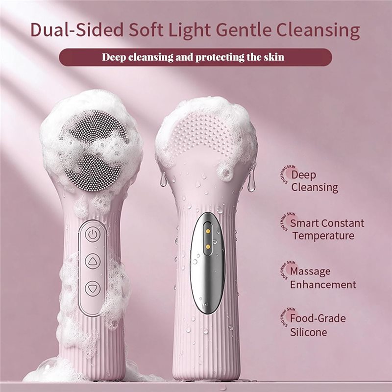 B15C แปรงทำความสะอาดผิวหน้าไฟฟ - Electric Face Cleanser Brush บทวิจารณ์และราคา