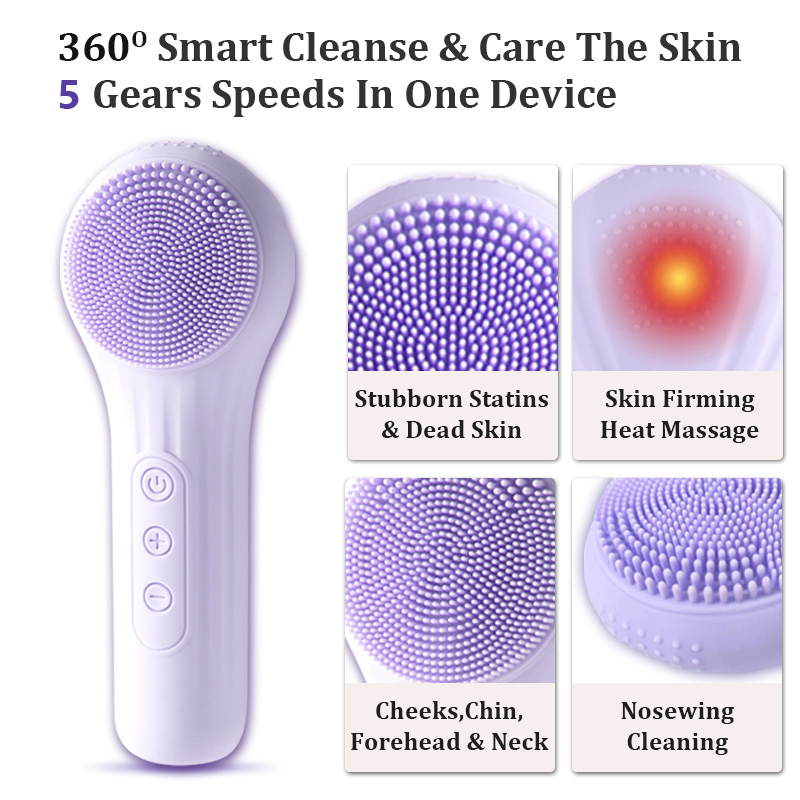 แปรงทำความสะอาดผิวหน้ากันน้ำโซ - Electric Face Cleanser Brush บทวิจารณ์และราคา